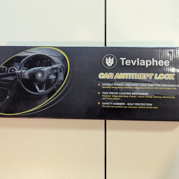Tevlaphee Car Antitheft Lock - Universal Fit - Picture 2 of 4